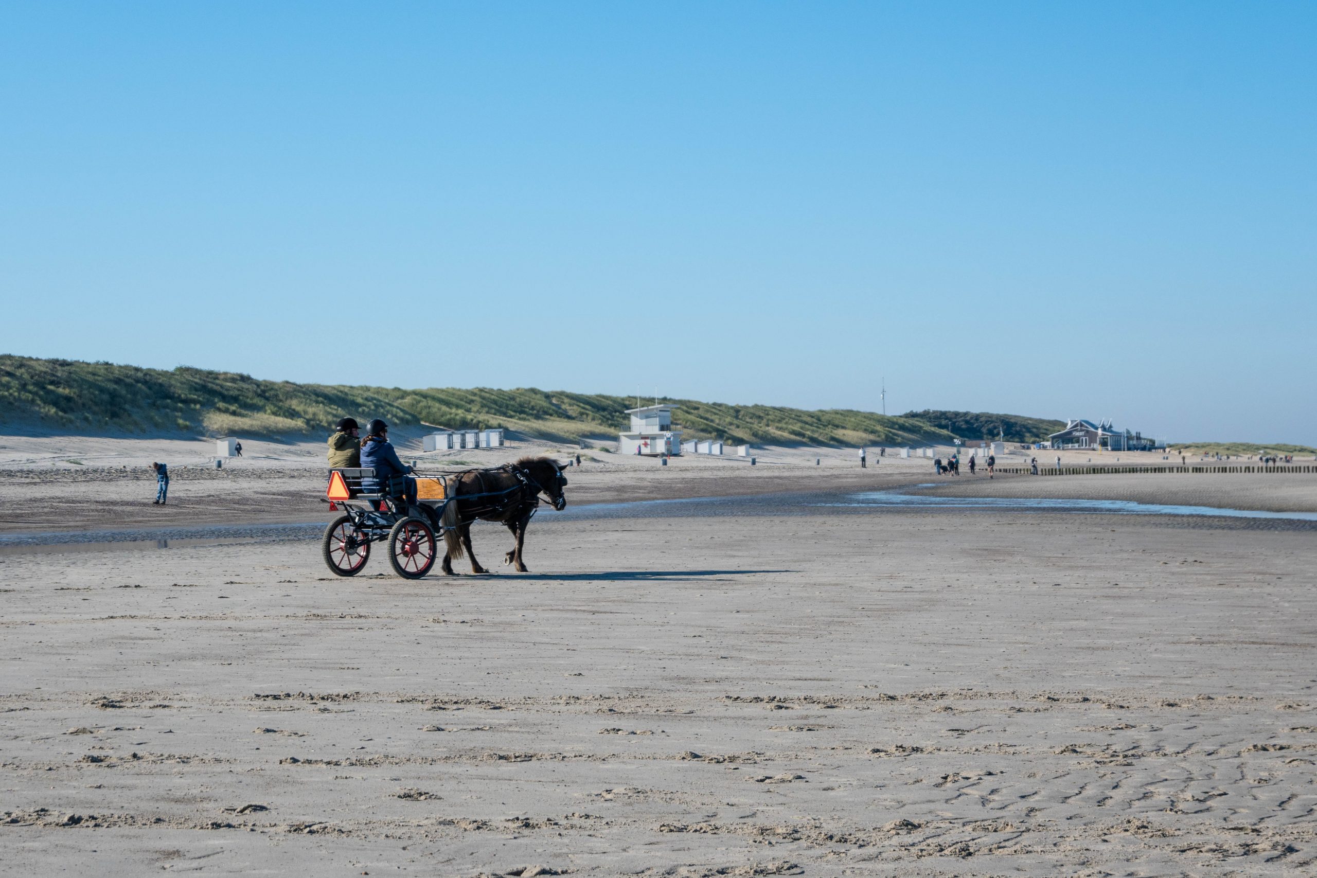 Strandhäuser in Zeeland